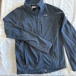 Patagonia fleece full zip jacket - size medium